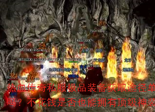 ��Ѫ����˽����Ʒװ����ȡ;����һ�𣿲���Ǯ�Ƿ�Ҳ��ӵ�ж�����װ��