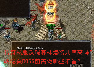 ����˽������ɭ�ֱ�װ���ʸ�����ս����BOSSǰ������Щ׼����