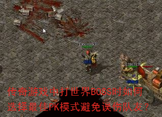 ������Ϸ�д�����BOSSʱ���ѡ�����PKģʽ�������˶��ѣ�
