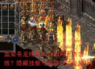 ѪȾ�����ռ�Boss������˻��ܣ����ؼ������Ч��ȫ����
