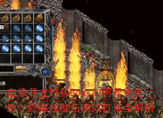 ѪȾ�����ռ�Boss������˻��ܣ����ؼ������Ч��ȫ����