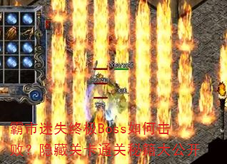 ������ʧ�ռ�Boss��λ��ܣ����عؿ�ͨ���ؼ��󹫿�