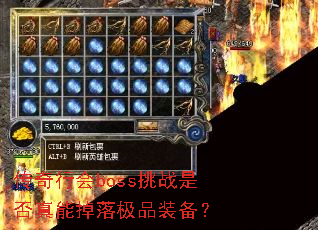 �����л�boss��ս�Ƿ����ܵ��伫Ʒװ����
