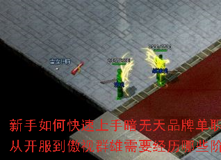 新手如何快速上手暗无天品牌单职业?从开服到傲视群雄需要经历哪些阶段? 新手如何快速上手暗无天品牌单职业?从开服到傲视群雄需要经历哪些阶段?