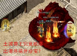土城兽王究竟能爆出哪些稀世珍宝? 土城兽王究竟能爆出哪些稀世珍宝?