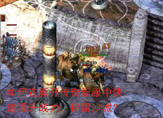 如何在新开传奇新服中快速提升战力,称霸沙城? 如何在新开传奇新服中快速提升战力,称霸沙城?