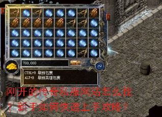 刚开的传奇私服网站怎么找?新手如何快速上手攻略? 刚开的传奇私服网站怎么找?新手如何快速上手攻略?