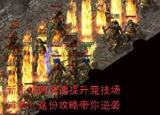 新手如何快速提升竞技场排名?这份攻略带你逆袭 新手如何快速提升竞技场排名?这份攻略带你逆袭